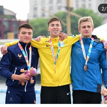 Диас Бахраддин – жасөспірімдер олимпиада ойындарының чемпионы