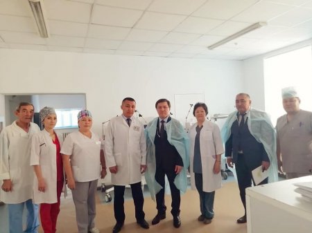 Ауруханаға Мәжіліс депутаттары келді