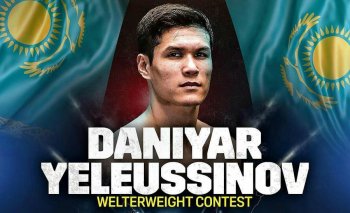 Данияр Елеусінов бесінші жекпе-жегін Монакода өткізеді