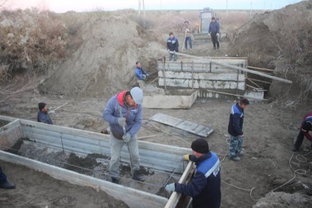 Асар әдісімен көпір салынуда