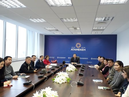 Кәсіпкерлермен  кездесу