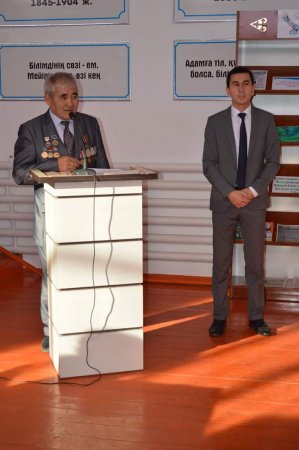 Ардагерлермен кездесті