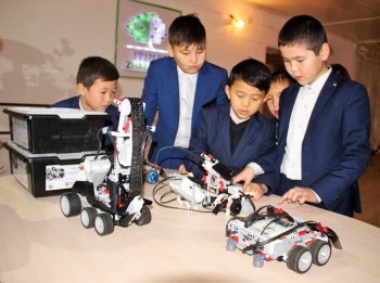 ОҚУШЫЛАР ҮЙІНДЕ БАЛАЛАР ТЕХНОПАРКІ АШЫЛДЫ