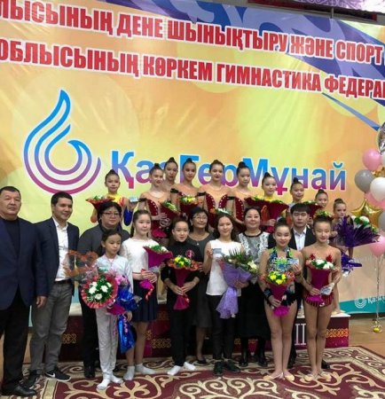 Қызылордалық гимнастшылар үздік өнер көрсетті