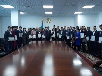 Мерекеде \"Сыр бойы\" газетінің қызметкерлері марапатталды