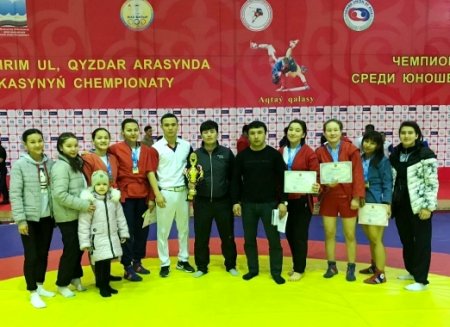 Қызылордалық самбошылар - ел чемпионы