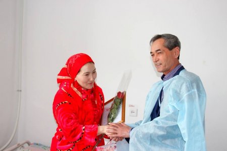 Аудан әкімі перзентханада болды