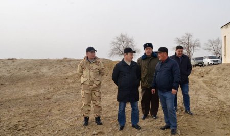 Аудан әкімі өзен бойындағы елді мекендерді аралады