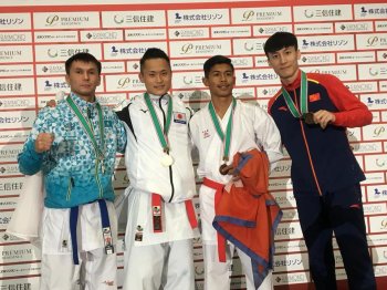 Нұржан Ақпанбет - Әлем чемпионатының күміс жүлдегері