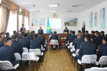 Қызылордалық полицейлер семинар-тренинг өткізді