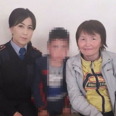 Полиция капитаны жоғалған 9 жастағы баланы тауып берді