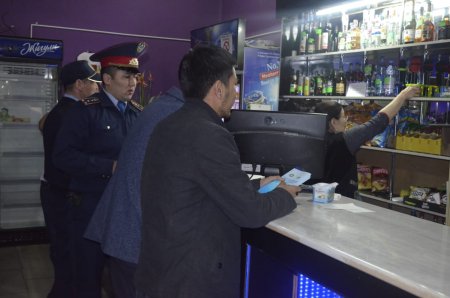 Жалағашта түнгі рейд жүргізілді