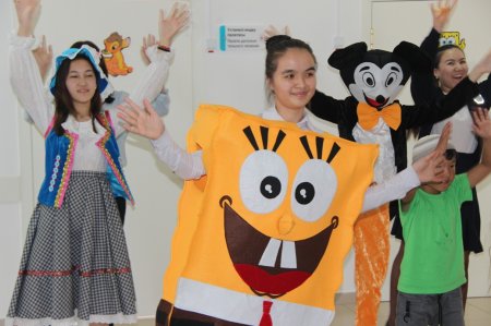 НЗМ «Театралды жәрдемі» балалар ауруханасында