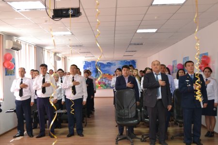 Қызылордалық полицейлер салтанатты шара өткізді