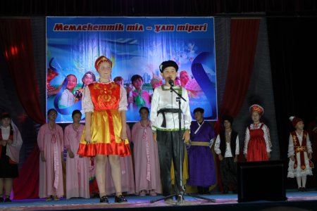 Қызылордада басқа ұлттың өкілдері қазақ тілінен сайысқа түсті