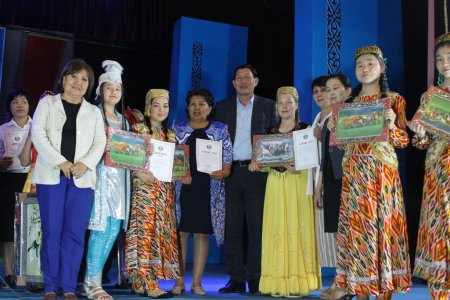 Қызылордада басқа ұлттың өкілдері қазақ тілінен сайысқа түсті