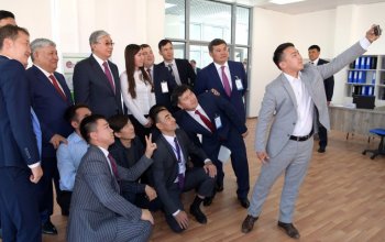 Қазақстан Президенті өңірлік «Рухани жаңғыру» орталығында болды