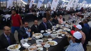 Рамазан айында жайылған ең ұзын дастархан Гиннесс рекордтар кітабына енді