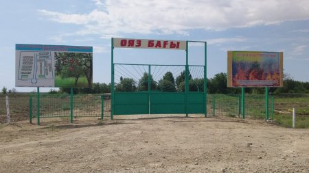 «Ояз» бағында ерекше ағаштар өсірілуде
