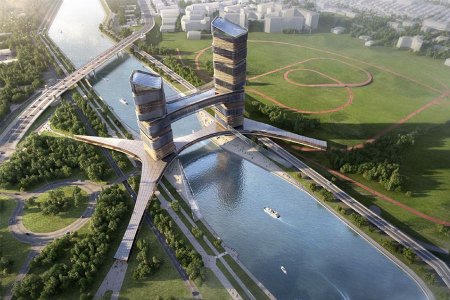 42 қабаттық екі мұнарасы бар көпір салынады