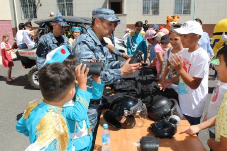 Қызылордалық полицейлер «Ашық есік» күнін өткізді