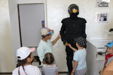 Қызылордалық полицейлер «Ашық есік» күнін өткізді