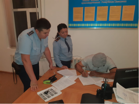 Профилактикалық шара өтуде