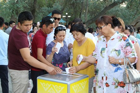 Аймақ халқы акцияға атсалысты