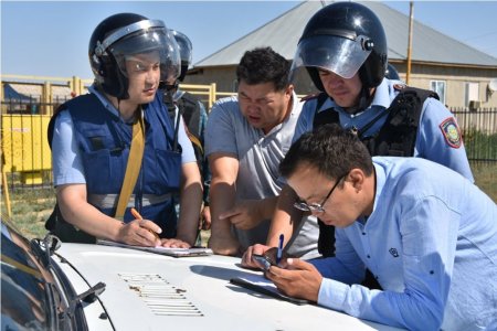 Қазалыда терроризмге қарсы оқу-жаттығу өткізілді