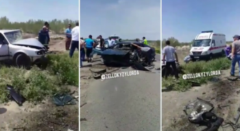 Қызылорда – Жалағаш жолында автокөлік апатынан 2 адам қаза тапты