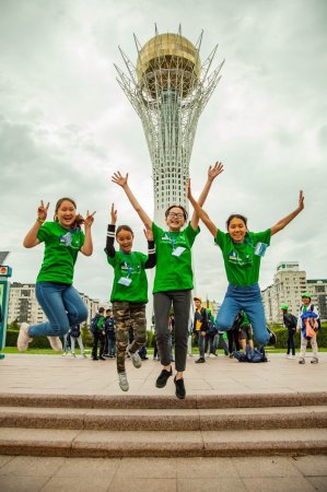 Шетелде тұратын қазақ балалары саяхатқа аттанды