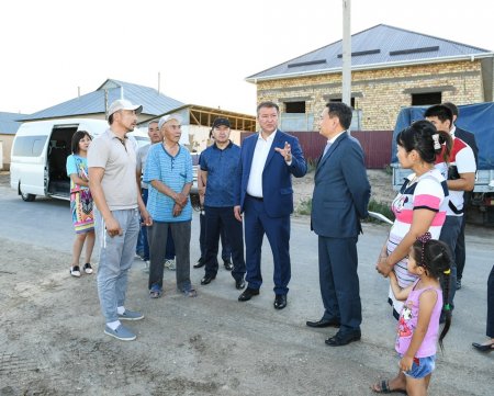 Қуанышбек Ысқақов Қызылорда қаласының нысандарын аралап көрді