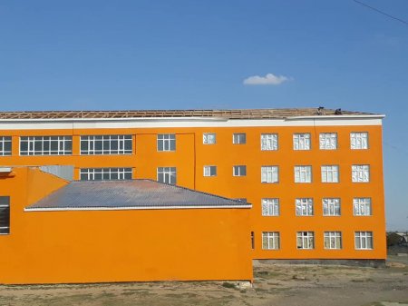 Мектеп шатыры қалпына келтірілуде