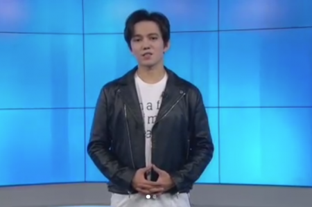 Димаш Президент жолдаған эстафетаны қабыл алды (Видео)