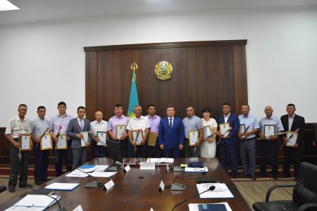 Су шаруашылығының  мамандарына құрмет көрсетілді