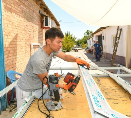 Қызылордалық құрылысшылар Арыс қаласын қалпына келтіруге атсалысуда