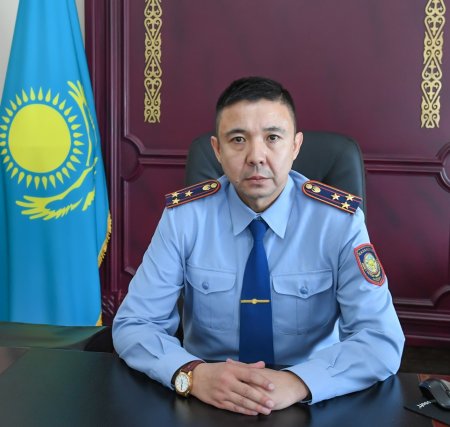 Облыстық полиция департаментінің басшысы тағайындалды