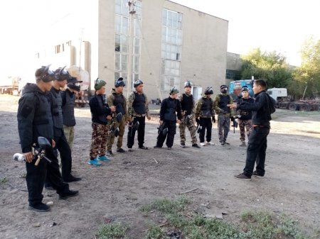 Пейнтболдан жарыс өтті