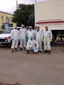 Қызылорда облысының мамандары Арысқа аттанды