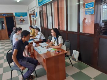 Тұрғындарға кеңес берілді