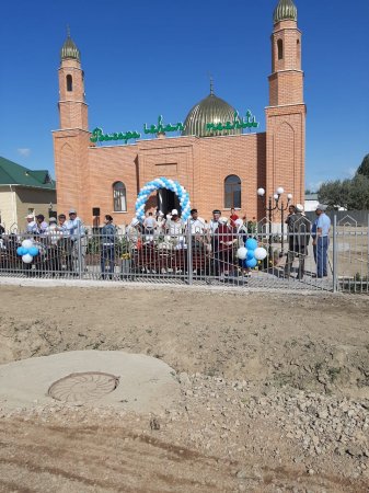 Ақжармада Басапа баба мешіті ашылды