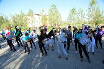 Жаңақорғанда республикалық жастар лагері  өтіп жатыр (Фото)
