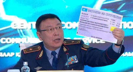 ЕАЭО елдерінен келген көліктер арнайы сары мемнөмір алады