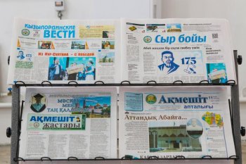 Облыс әкімі \"Сыр медиа\" ЖШС-нің жұмысымен танысты