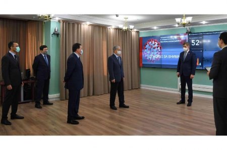 Коронавирус: ҚР Президенті елордада Шұғыл әрекет ету орталығына барды