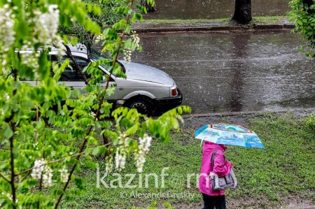 Жаңбыр, тұман, жел: Сейсенбіге арналған ауа райы болжамы